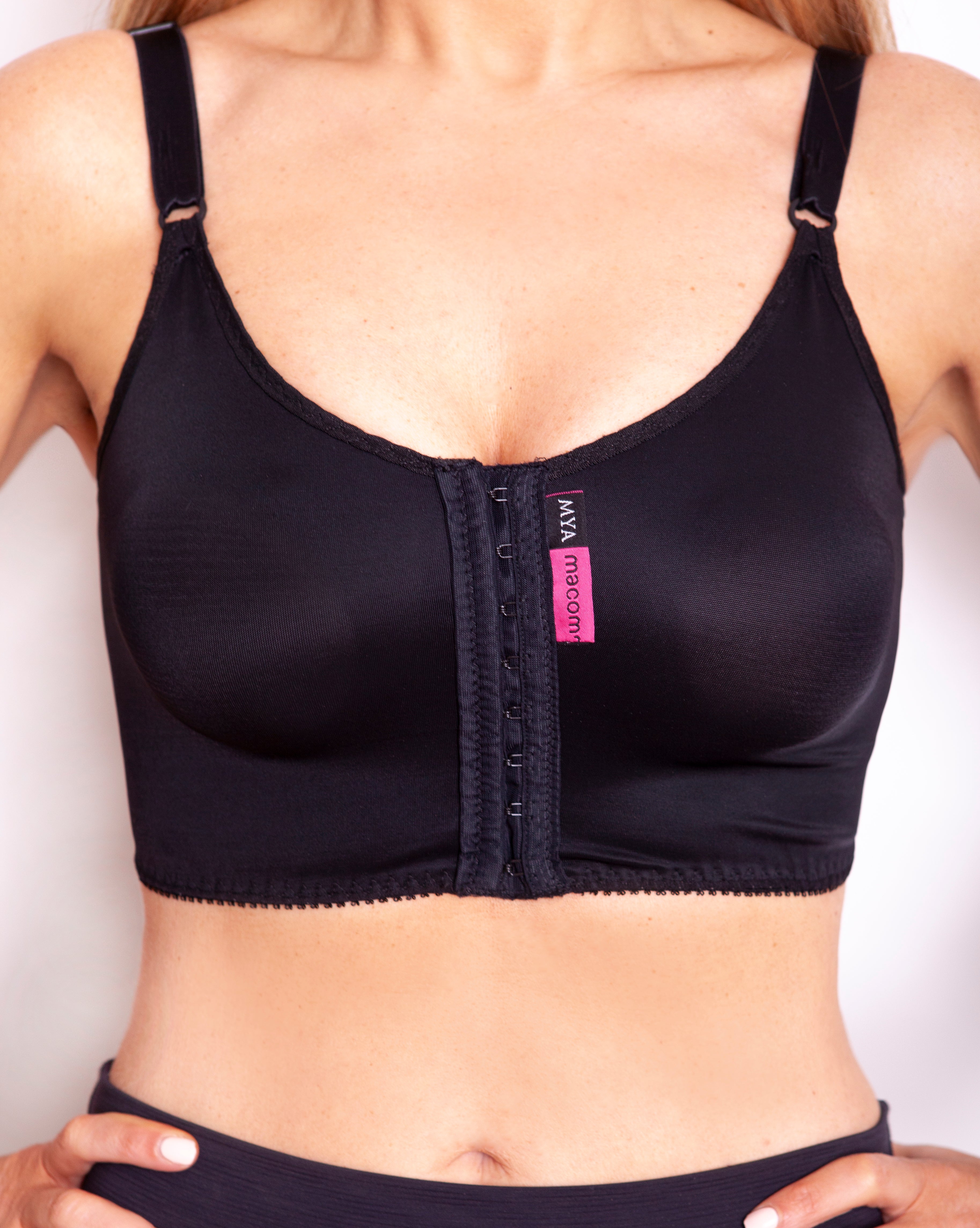 Macom4MYA Black Bra - 2 Pack